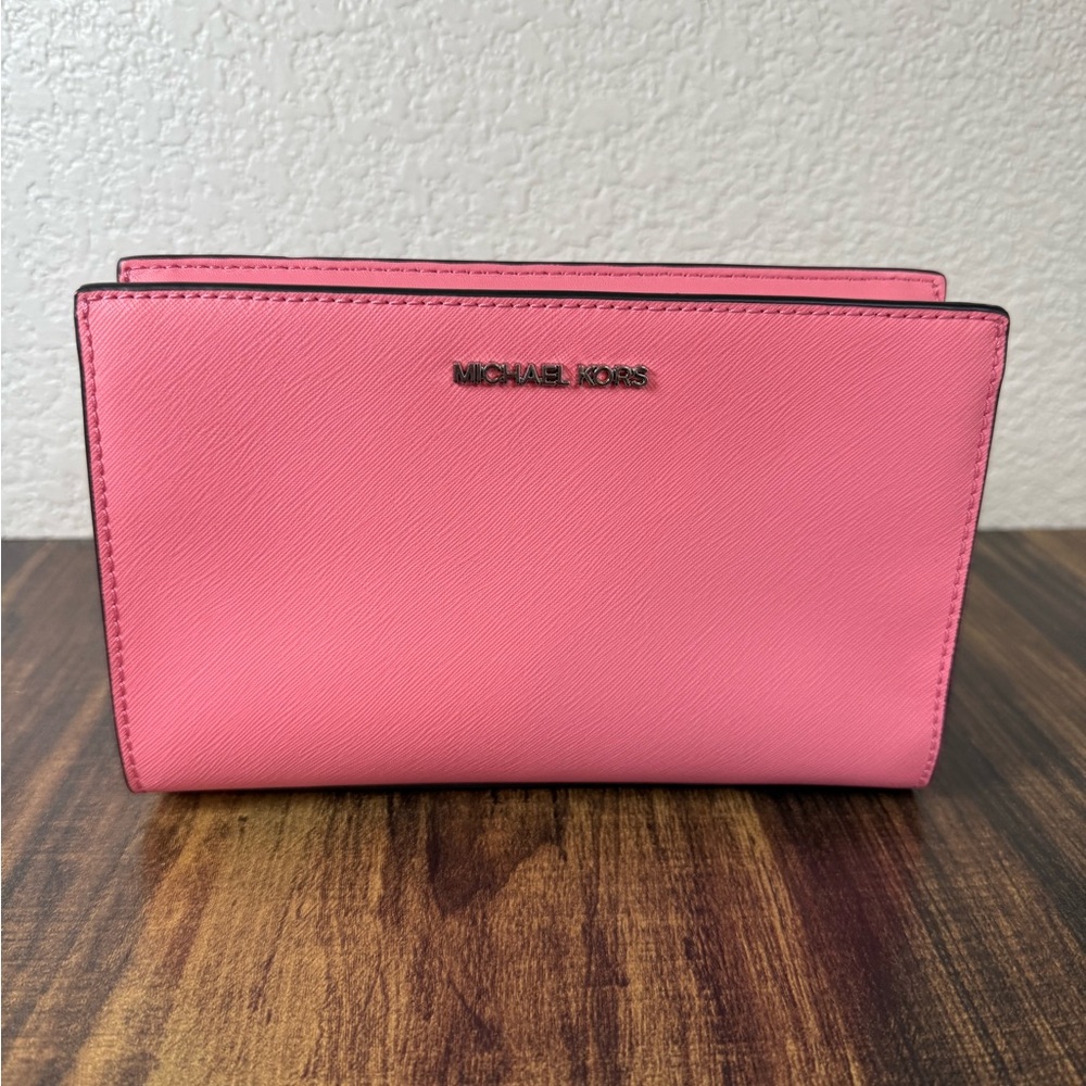 Michael Kors Vibrant Pink Wallet